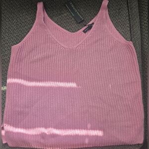Banana Republic Soft Pink Knit Top